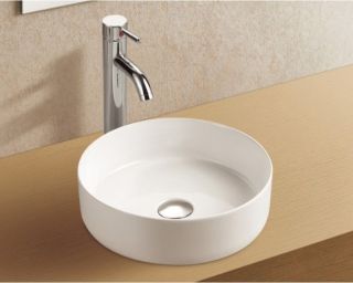 Раковина накладная Azario 35.5х35.5х12 фаянс (AZ3134)